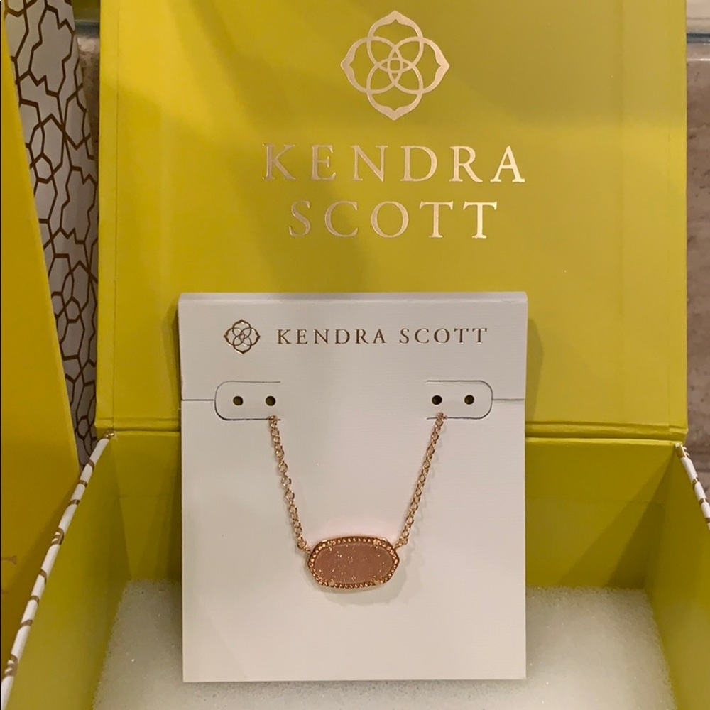 Kendra Scott Necklace Rose Gold
